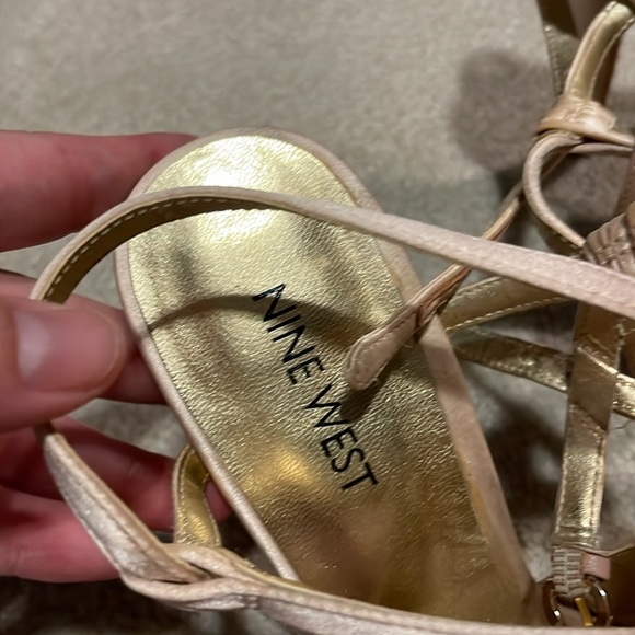 2016 FASHION CORE Nine West ballet pink high heels. Size 6.  Only worn once! - Picture 6 of 6